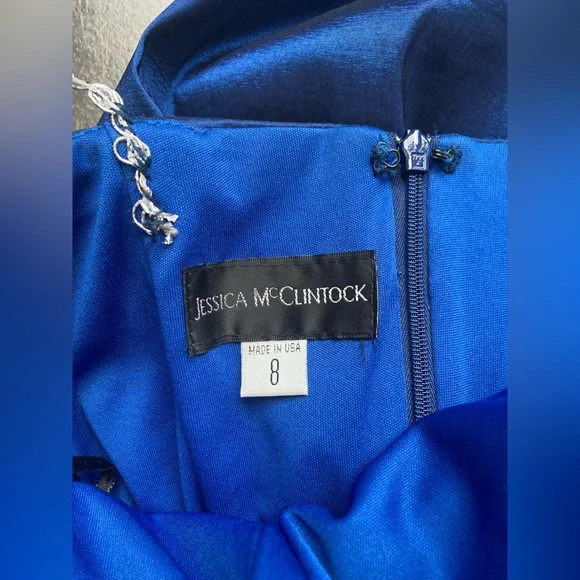 Jessica McClintock Junior’s Women’s Rose Seuqin Dress - SIZE 8 - Picture 8 of 13